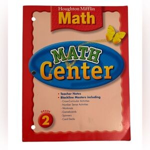 Houghton Mifflin Math Center grade 2